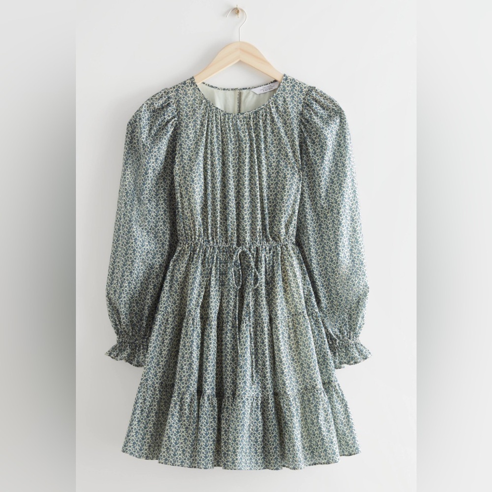 NWT & Other Stories Long Sleeves Mini Dress, Size L